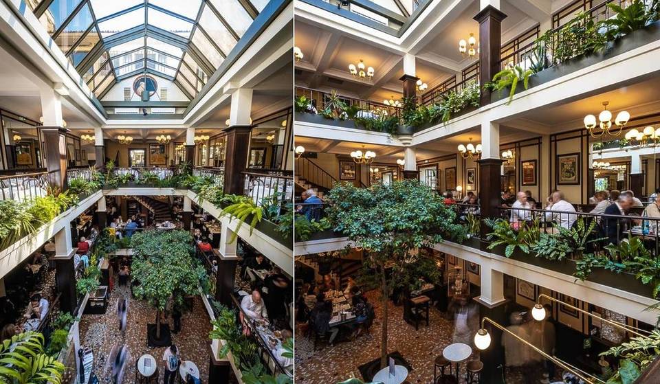 This magnificent three-storey, century-old restaurant is one of the oldest bouillons in Paris – and its green décor is breathtaking!