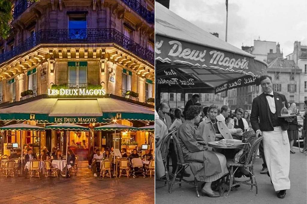 café literário Paris Les Deux Magots
