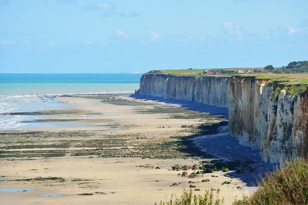 kliffen in Normandië