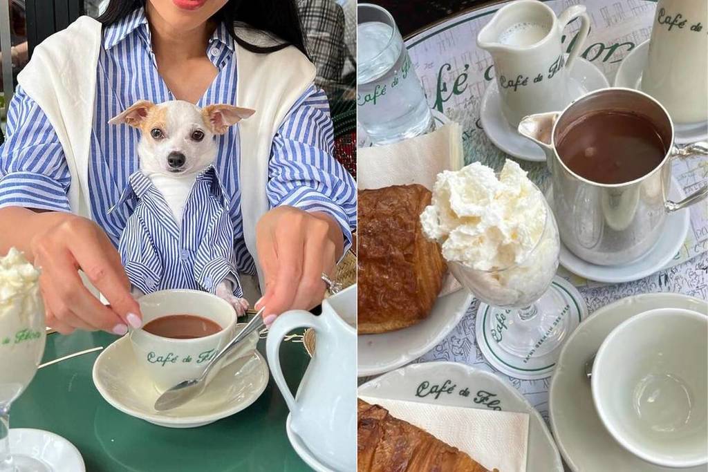meilleur chocolat chaud de Paris Café de Flore