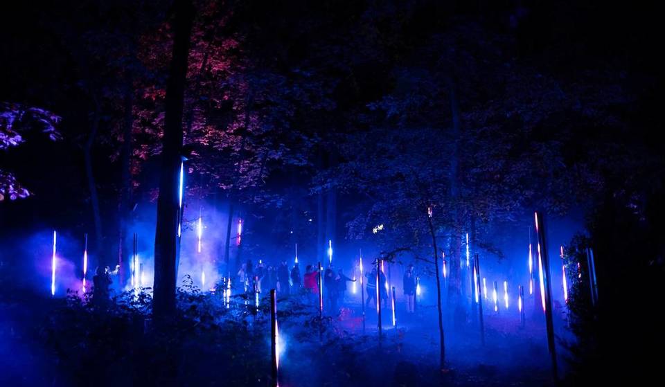 The Light Cycles nocturnal ride, a blend of sound and light, has set up shop in the Parc de la Villette to brighten up your autumn.