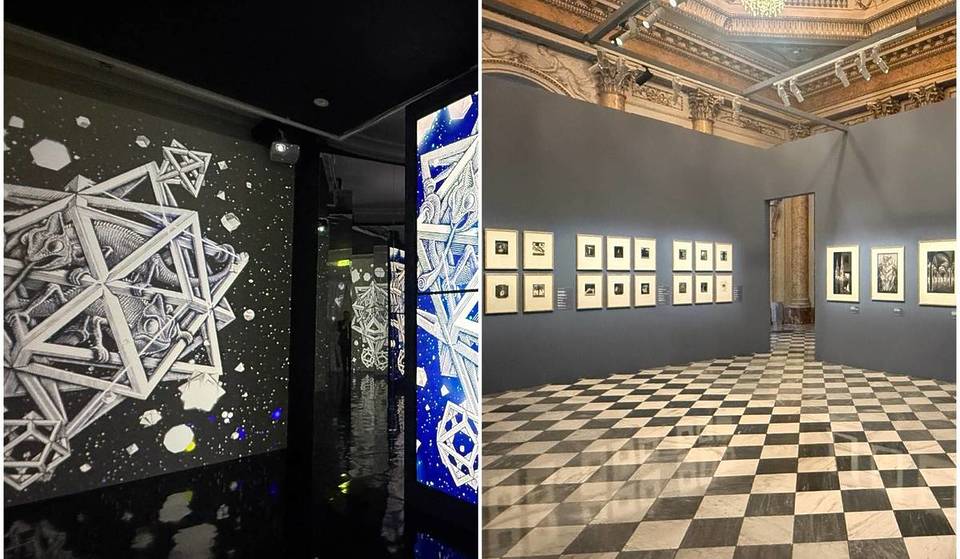 One of the most beautiful buildings in the 6th arrondissement is hosting a retrospective exhibition on M.C. Escher, the master of illusion and optical art—for the first time in Paris and only until March 1.
