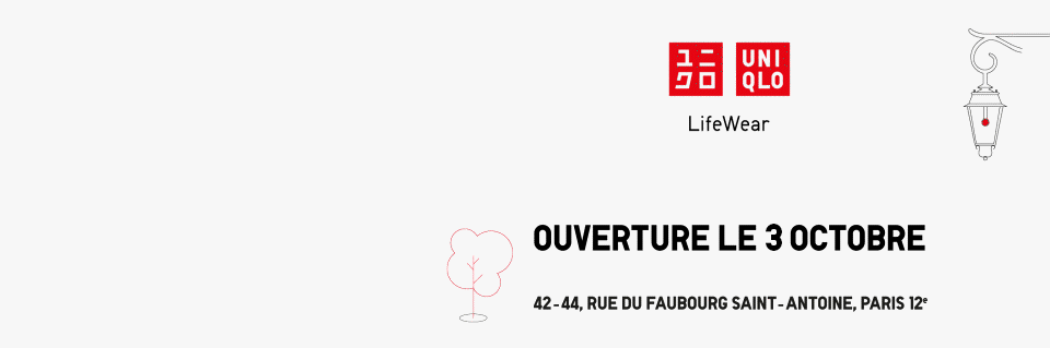 UNIQLO Bastille ouverture Paris