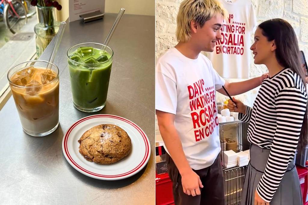 Rosalía en el café secreto de París