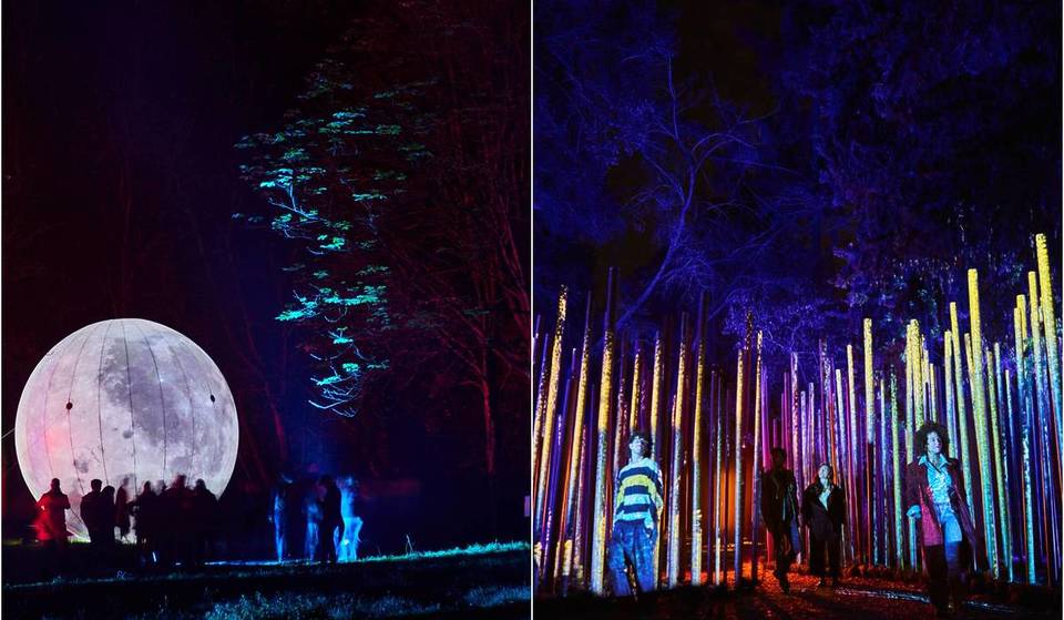 Pyrotechnic displays, LED-filled parks and monumental structures: here are the most magical light trails to discover this season.