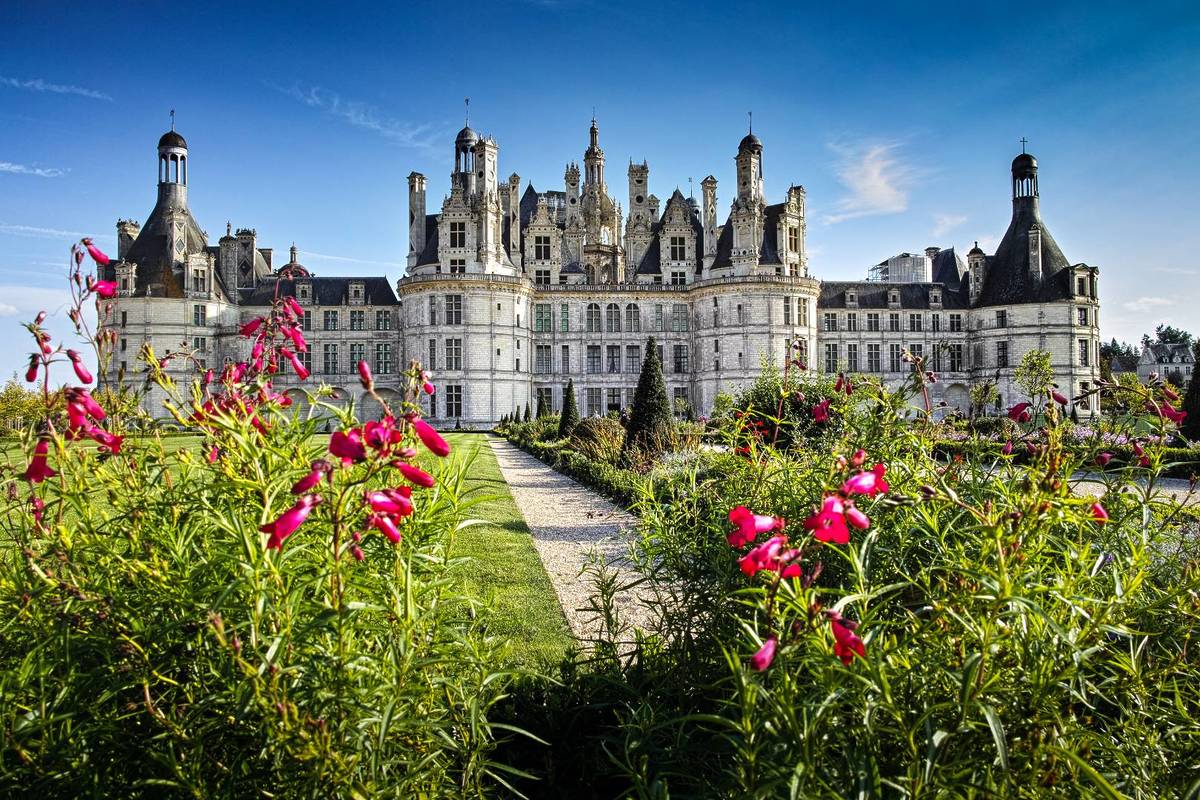 Château de Chambord Domaine Jardins française