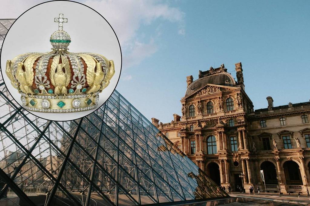 Diebstahl louvre schmuckstücke überfall paris