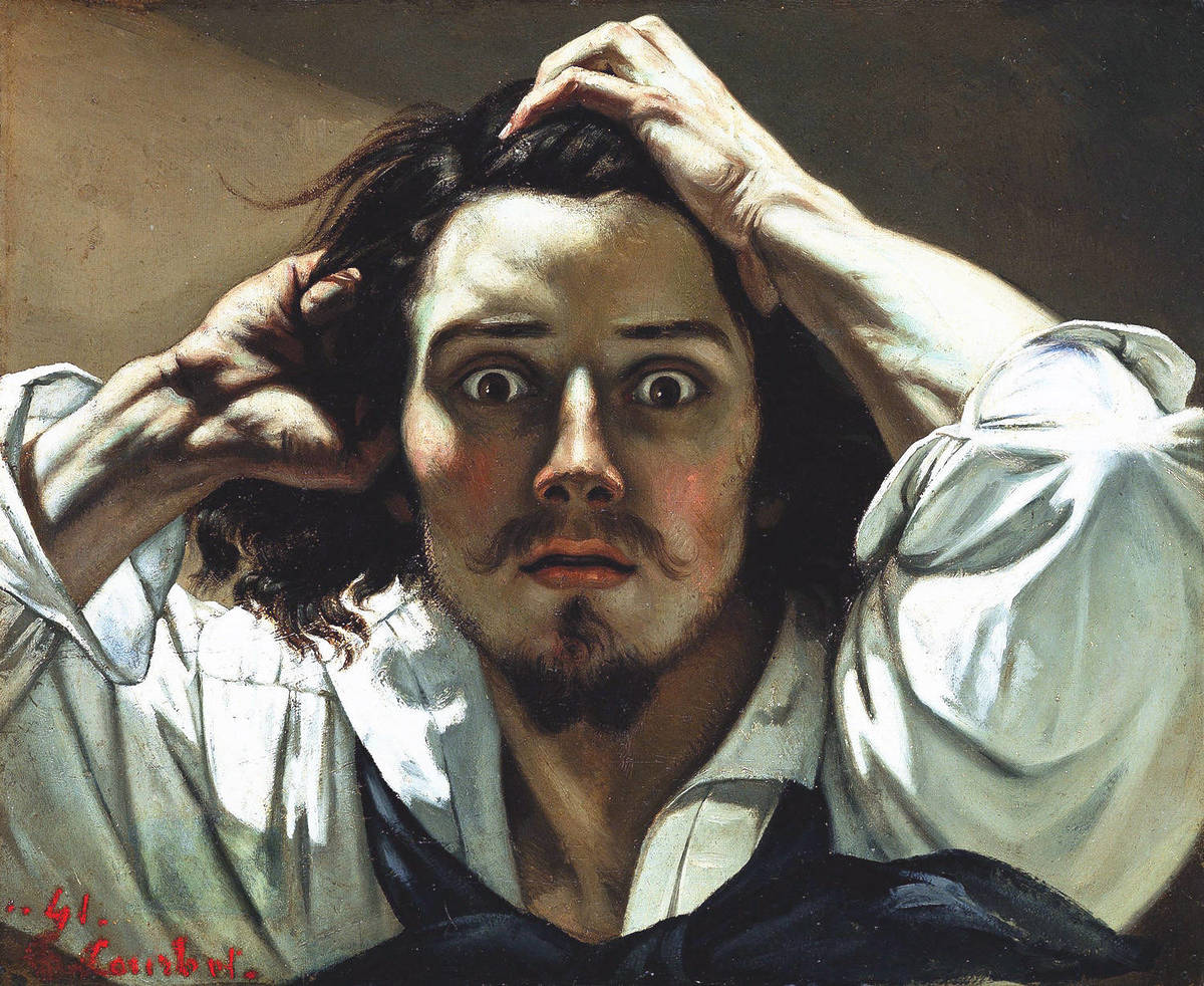 me désespéré gustave courbet