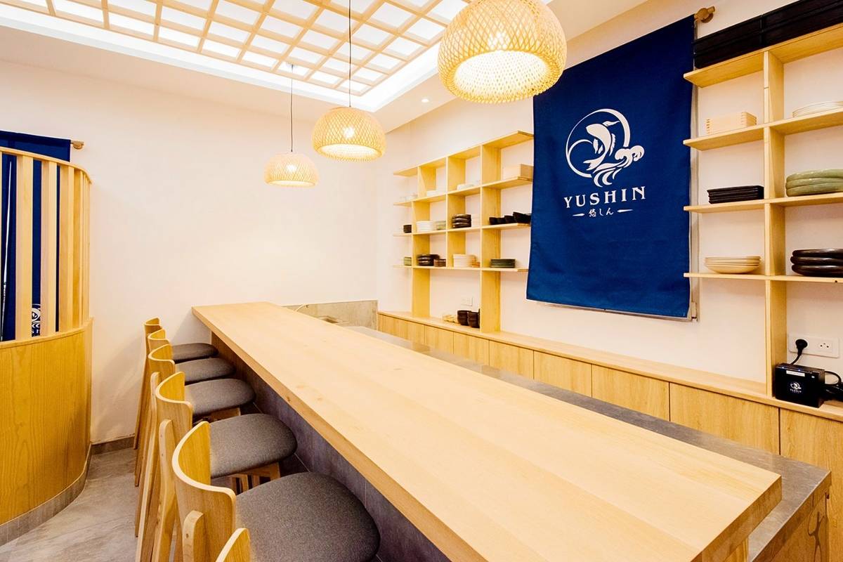 comptoir restauratn japonais