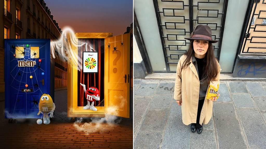 Mission Halloween by M&M’S® chasse aux portes Paris défis