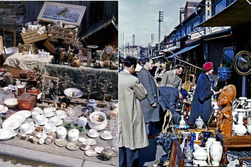 le plus vieux marché aux puces de Paris