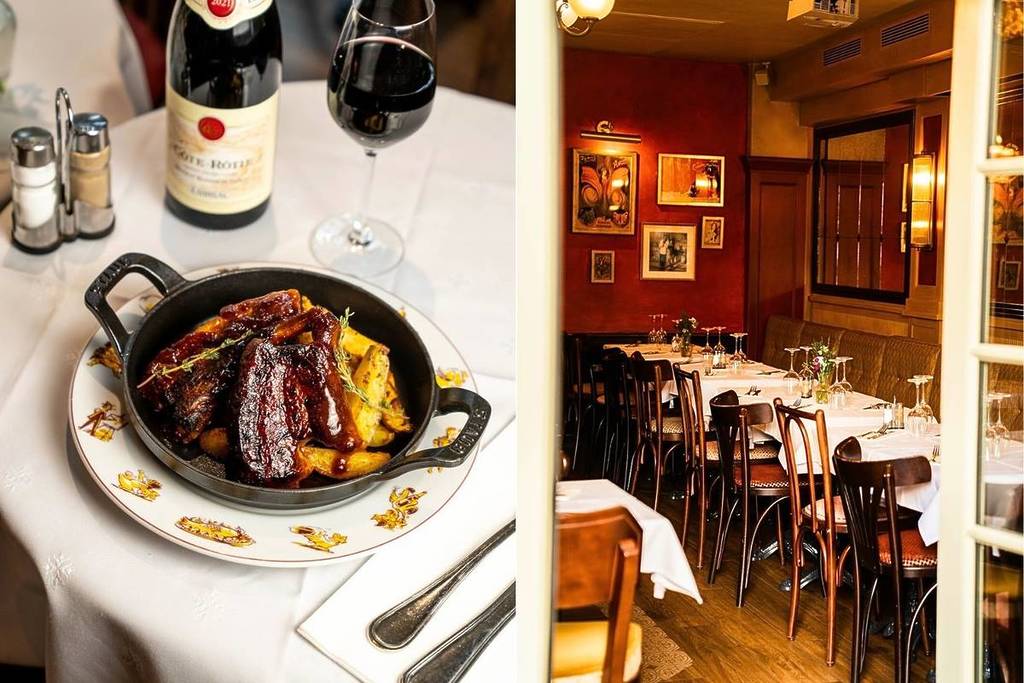 Parisian dish and restaurant