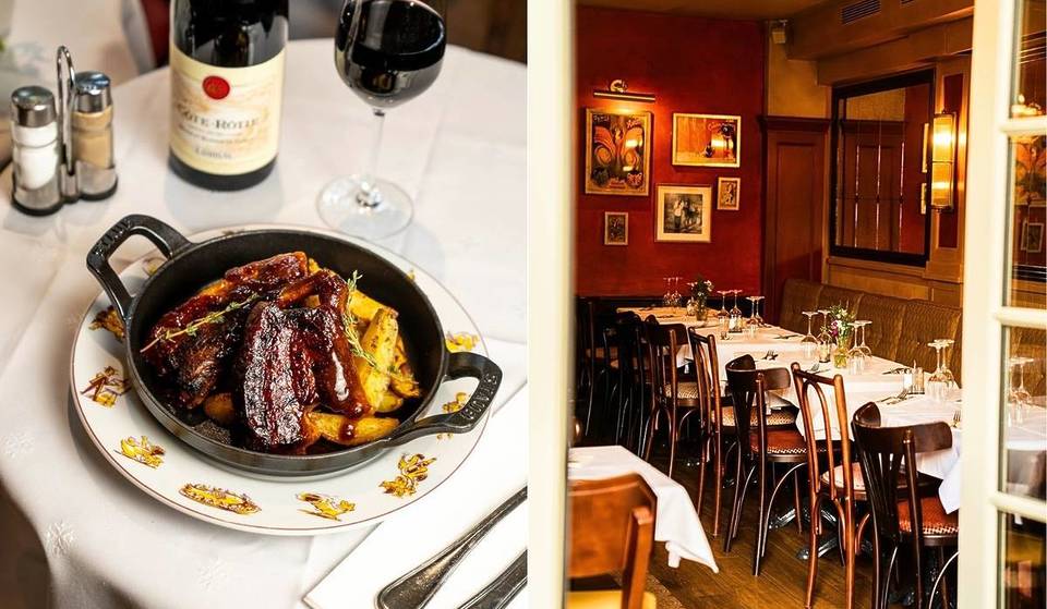 In diesem legendären Restaurant am Montmartre wurde das Wort &#8222;Bistro&#8220; geboren &#8211; und hier werden seit Ewigkeiten Seezunge Müllerin Art, Zwiebelsuppe und hausgemachte Foie Gras serviert.