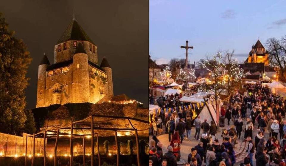 A sólo 1 hora de París, este mercado medieval de Navidad, escondido en el corazón de una ciudad medieval de cuento, abre sus puertas antes de tiempo&#8230; ¡y sólo durante un fin de semana!