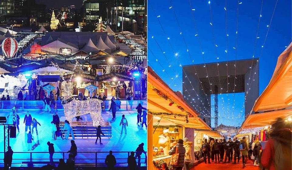 Der größte Weihnachtsmarkt der Île-de-France öffnet schon bald seine Pforten &#8211; hier ist das genaue Datum, um die 300 verschneiten Chalets und die riesige Eisbahn auf 7500 m2 zu entdecken.