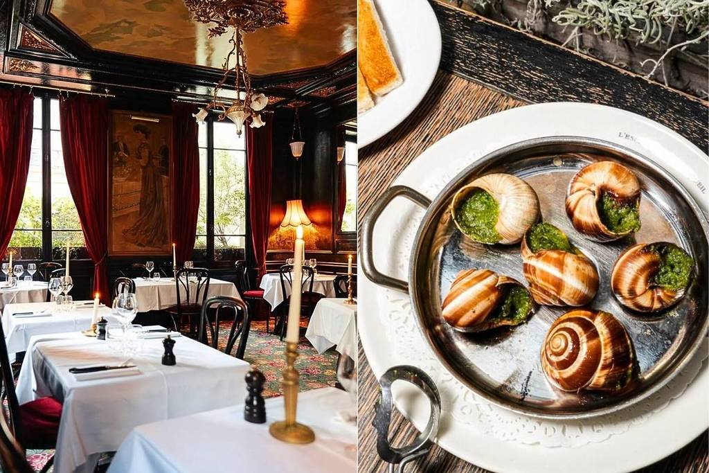 restaurante escargots