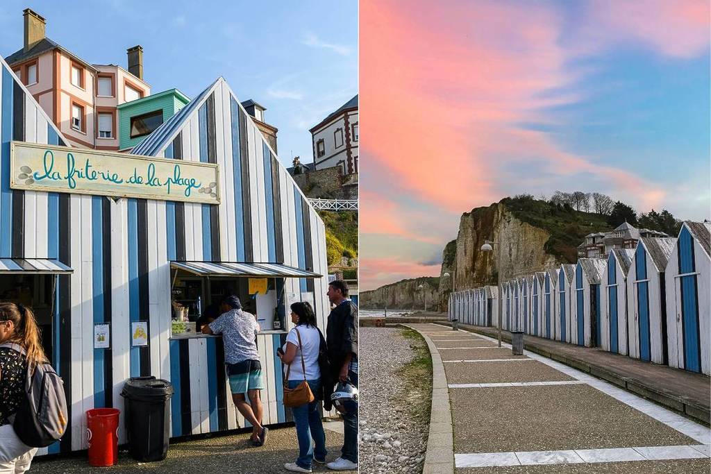 Yport espade normande proche de Paris plus beaux villages de France