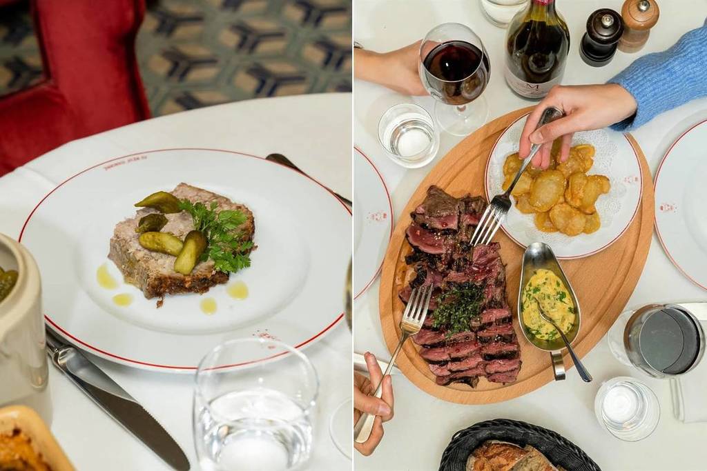 vieux restaurants de viande Paris @boeufcouronne