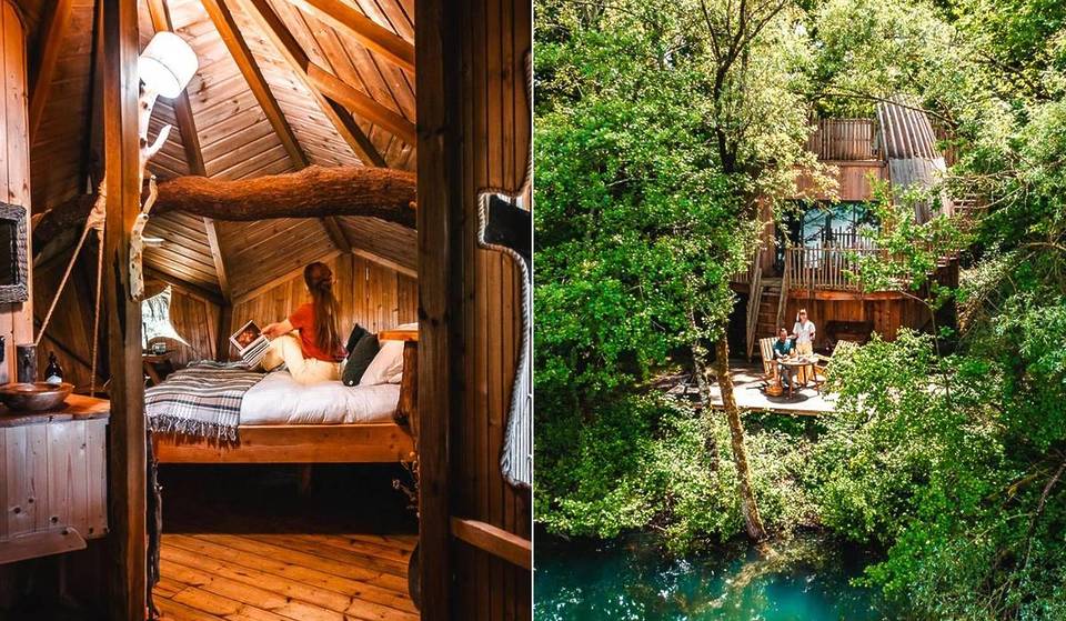 1 Stunde 15 Minuten von Paris entfernt in einer Waldhütte mit eigenem Spa schlafen: die perfekte Wi-Fi-freie Flucht zum Abschalten