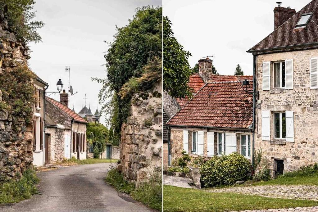 pequeño pueblo medieval París