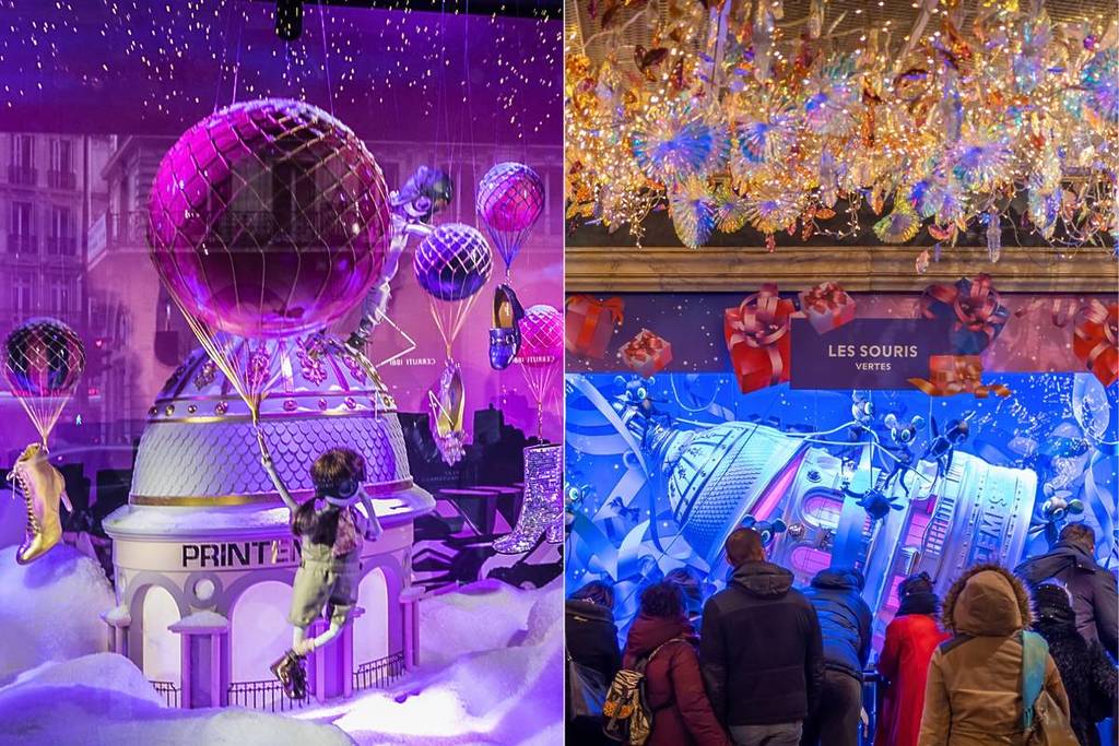 Vetrine di Natale 2025 a Parigi temi e date