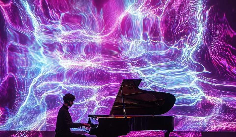 À Paris, ce concert unique au monde transforme en direct les ondes cérébrales du musicien en images et en lumière