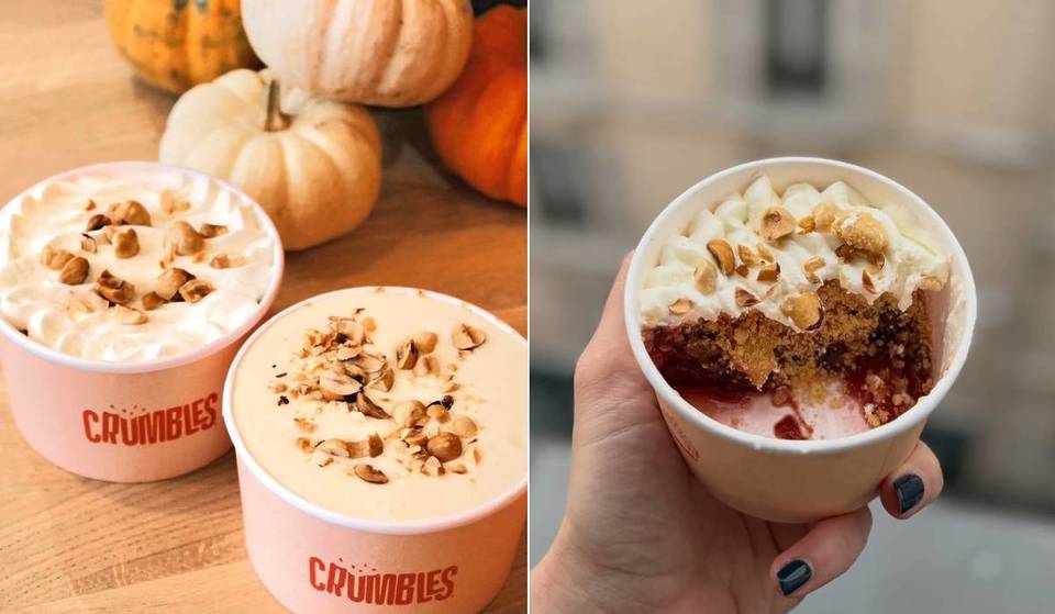 L&rsquo;adresse secrète la plus réconfortante du 9ᵉ : Le premier bar à crumbles vient d&rsquo;ouvrir à Paris, et son crumble façon crème brûlée est déjà culte !