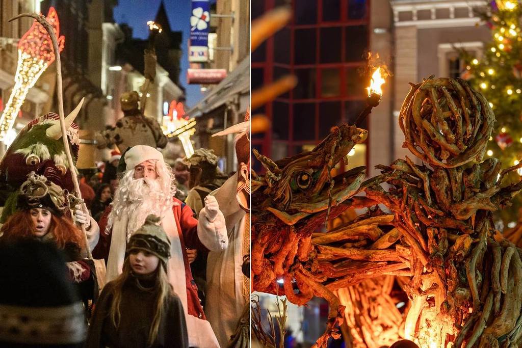 @lefabuleuxvillage festival Noël féérique