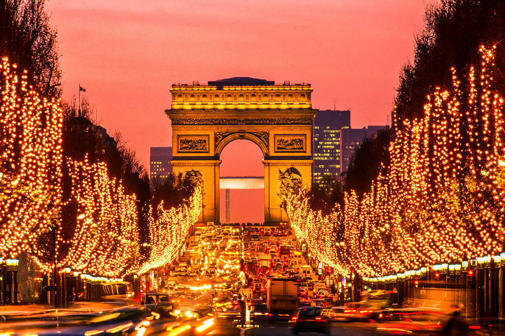 Champs-Elysées-Beleuchtung 2025