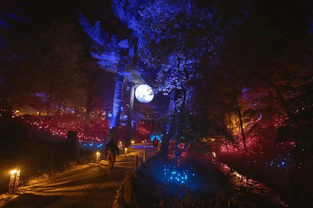 plus grand parcours lumineux d'Europe