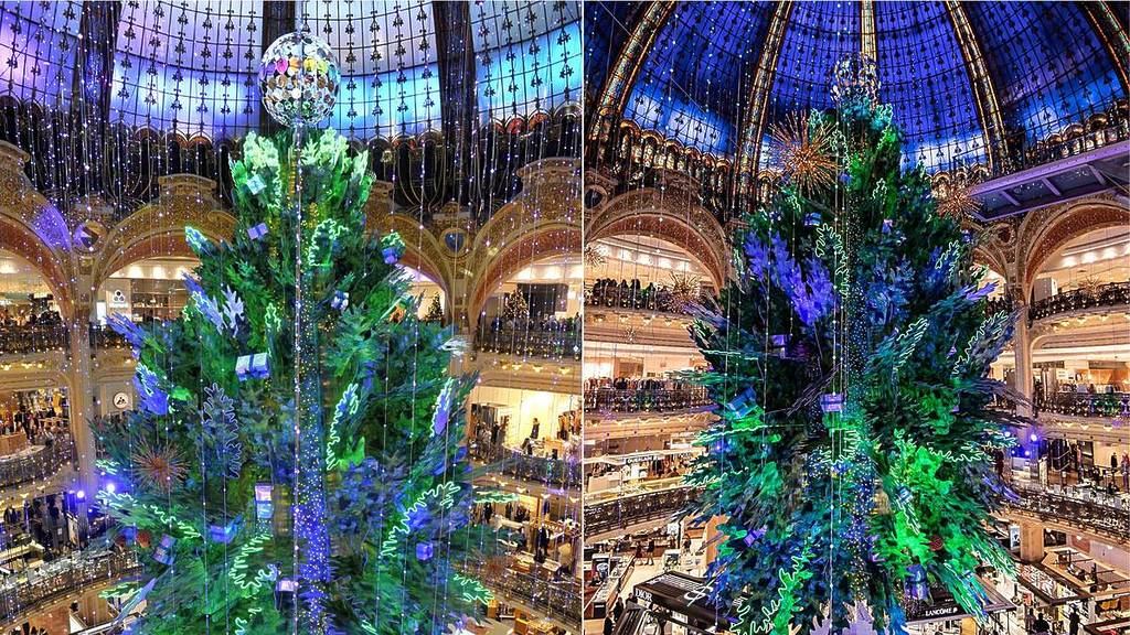 2022 Planète Sapin Galeries Lafayette