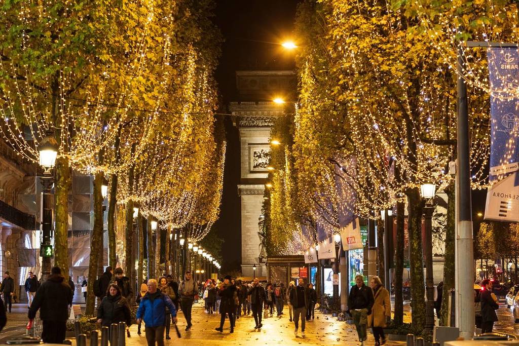 illuminations des Champs-Elysées Noël dates