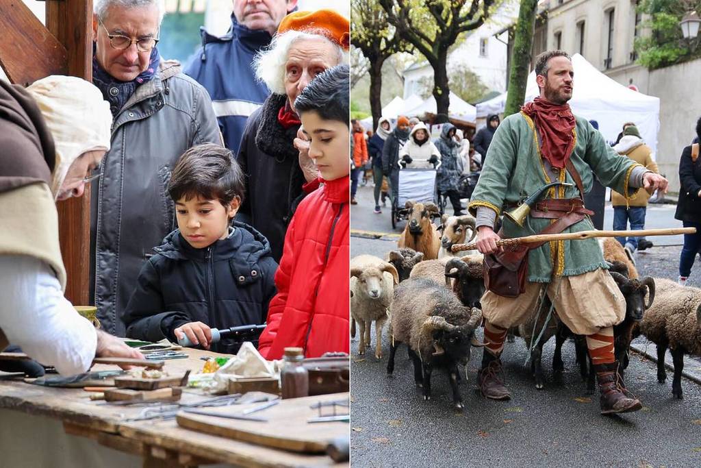 @manteslajolies festival medieval gratuit Paris