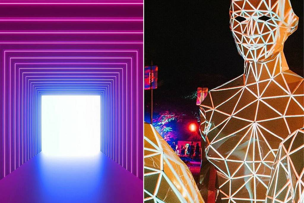 spectacle lumineux gratuit Paris