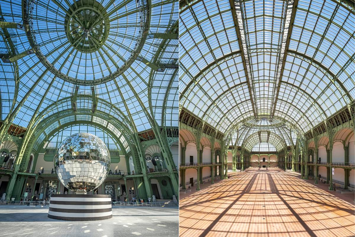 Europe's largest glass roof is in Paris - an architectural gem of