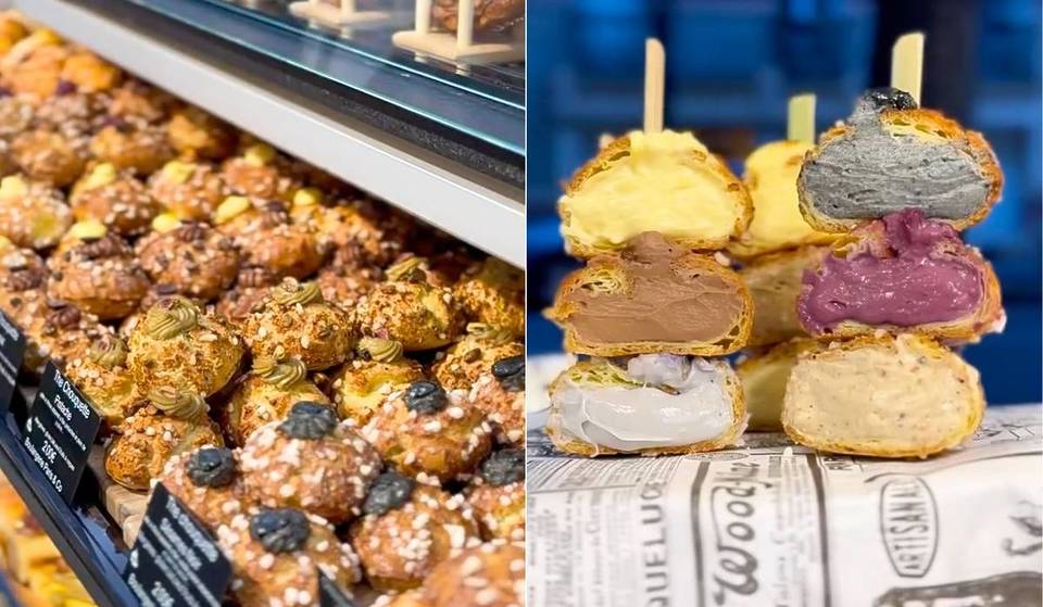 Every Sunday, this Parisian bakery transforms itself into a giant chouquette bar.