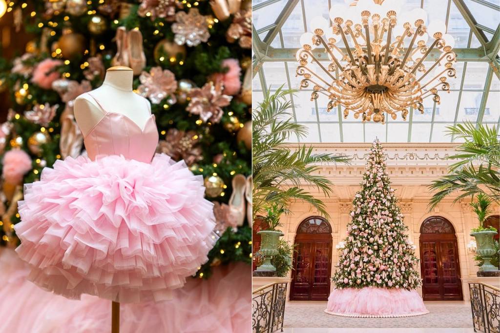 Repetto Noël à l'intercontinental Hôtel Paris