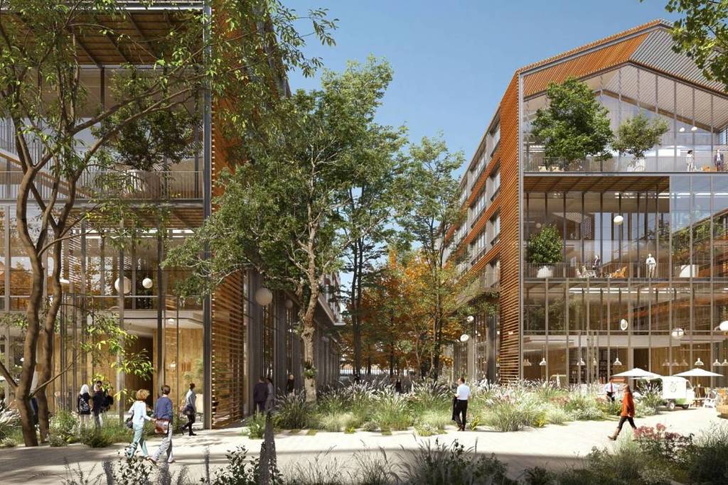 nouvelle halle Paris @© Leclercq Associés