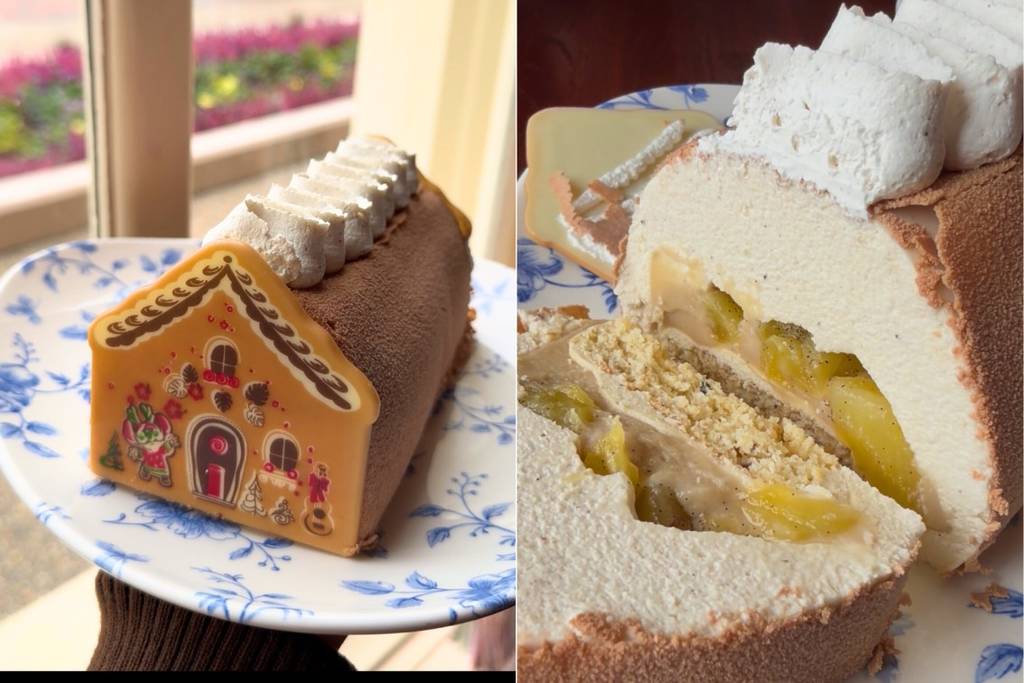 Bûche de Noël 2025 à Disneyland Paris
