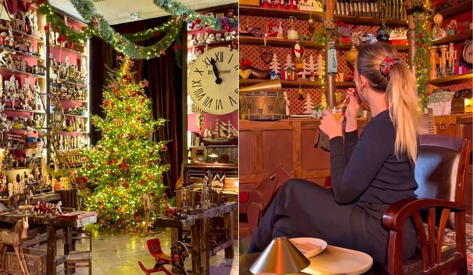 Ce lieu éphémère au cœur de Paris se transforme en véritable « café du Père Noël » pour les fêtes