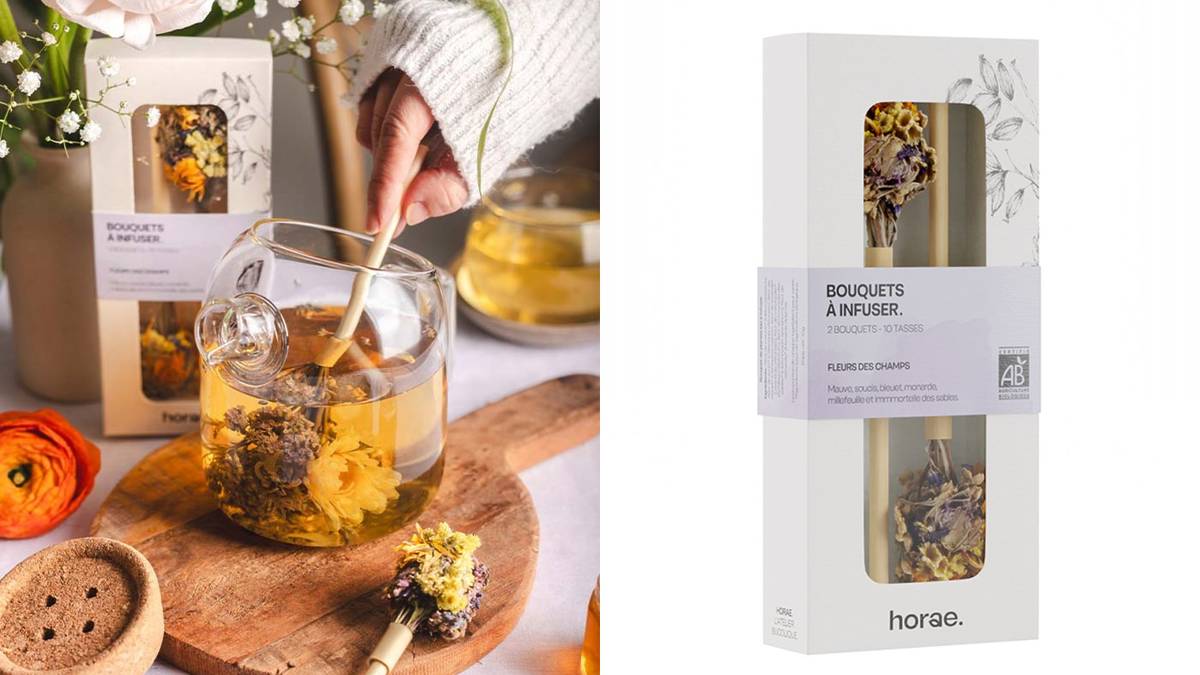 bouquet de fleurs à infuser Horaé