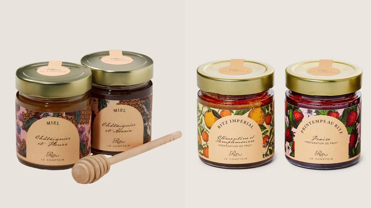 miels confitures Le Ritz Paris