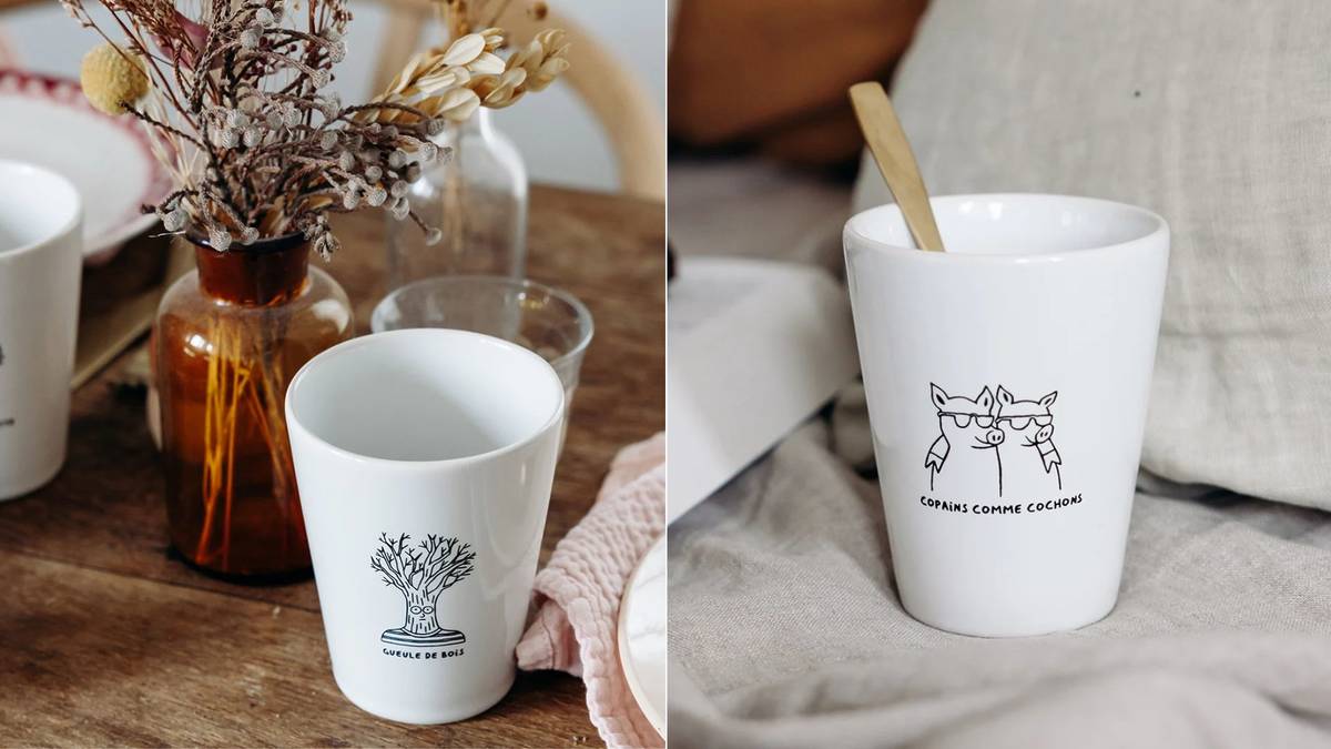 idées cadeaux de Noël à moins de 20€ mug Les Raffineurs