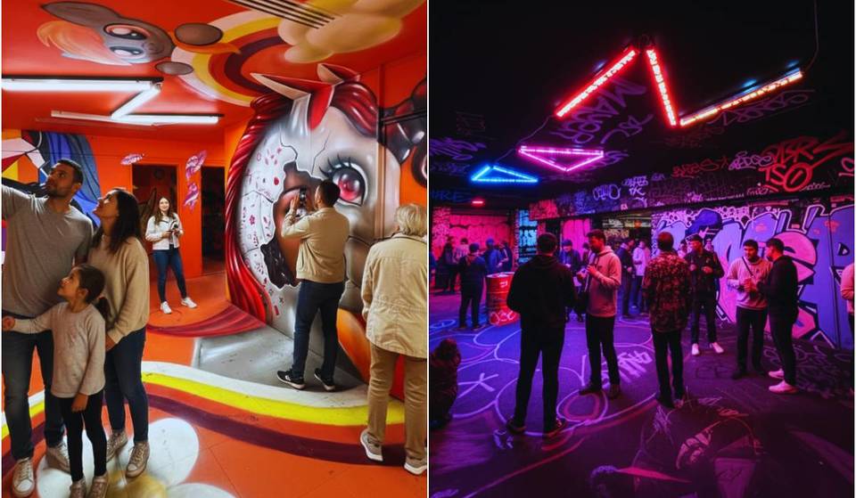 500 artistes de street art de 26 pays dont des géants comme BANKSY, JonOne, JR, Kaws ou Vhils détournent un immeuble de 4000 m² au pied de La Défense en fresque collective géante – vous pouvez même vous faire dédicacer leurs œuvres