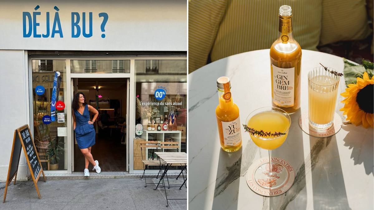 Déjà Bu ? cave et bar sans alcool paris