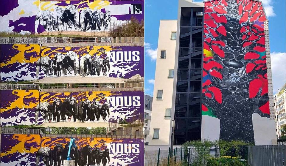 Queste 4 opere parigine sono tra i murales di street art più belli di Francia