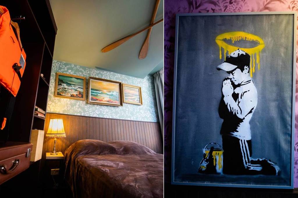 ©thewalledoffhotel hotel musée Banksy Paris