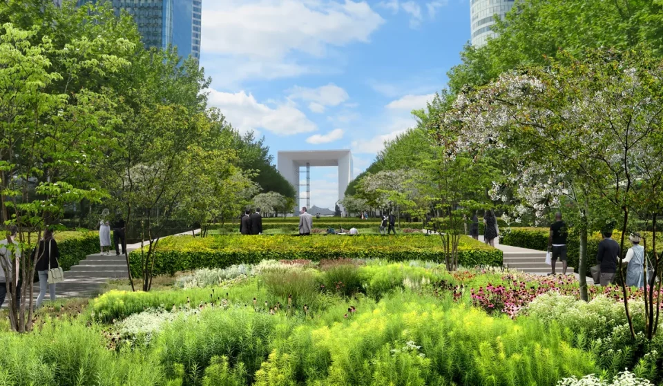“The Parisian Central Park”: very soon, the La Défense esplanade will become a huge 5-hectare park!