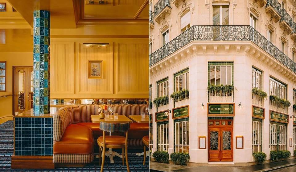 Dieses unglaubliche Art-Déco-Restaurant verbindet Pariser Chic mit englischer Pub-Atmosphäre – hier gibt’s unter anderem einen leckeren Brunch für weniger als 30 €.