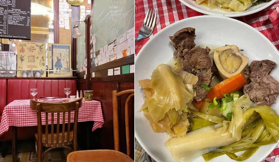 Al meer dan 50 jaar maakt dit restaurant met zijn ‘oude Franse’ uitstraling, dat elke dag open is, de beste pot-au-feu van Parijs, die meer dan 2 uur lang wordt gestoofd!